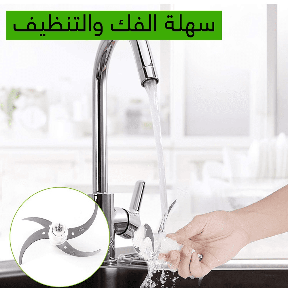 مفرمة اللحوم 3 لتر بضمان عامين Denx - أدوات المطبخ - صورة 5