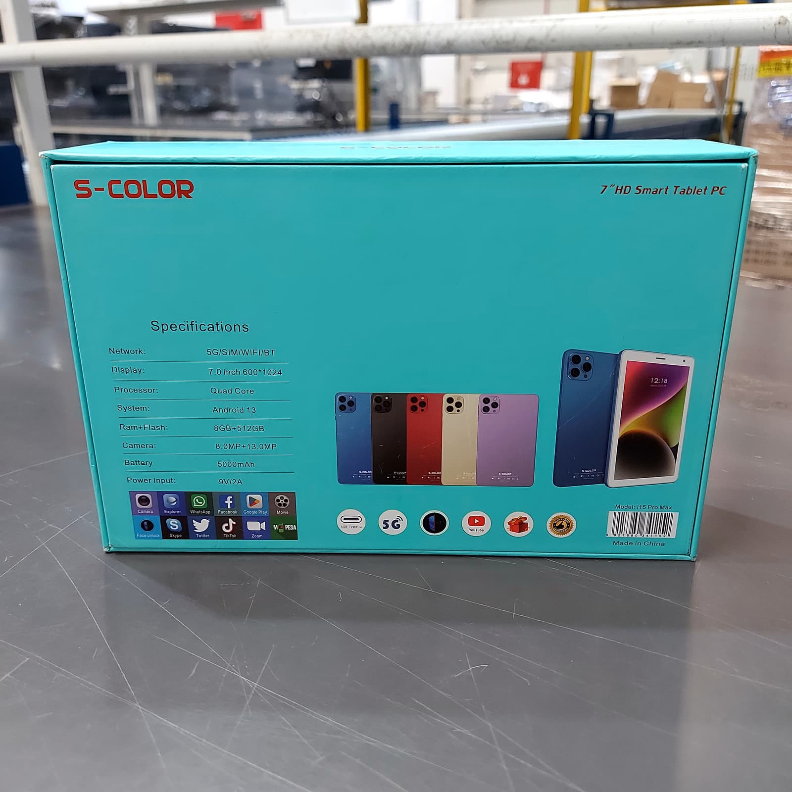 • تابلت بكيبورد شبيه الايفون Max i15 Pro(ضمان 6 شهور) - تابلتس - صورة 6