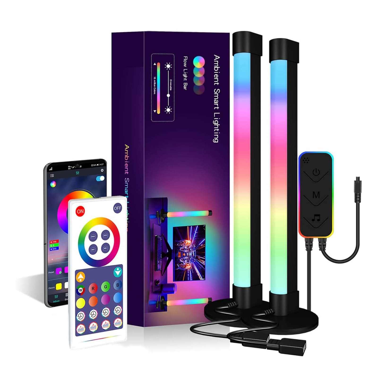 • اضاءة RGB ذكية مع مستشعر لشاشات التلفاز - الكترونيات اخرى - صورة 3