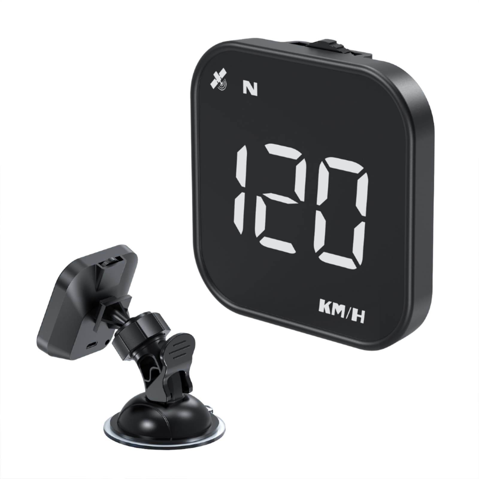 عداد سرعة رقمي KMH/MPH مع GPS ذكي وتنبيه زيادة السرعة - اكسسوارات سيارات - صورة 5