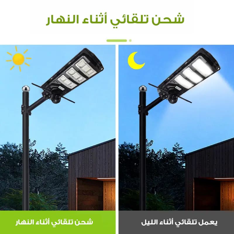 كاميرا أمان واى فاى بكشاف قوي ووحدة طاقة شمسية - كاميرات - صورة 2