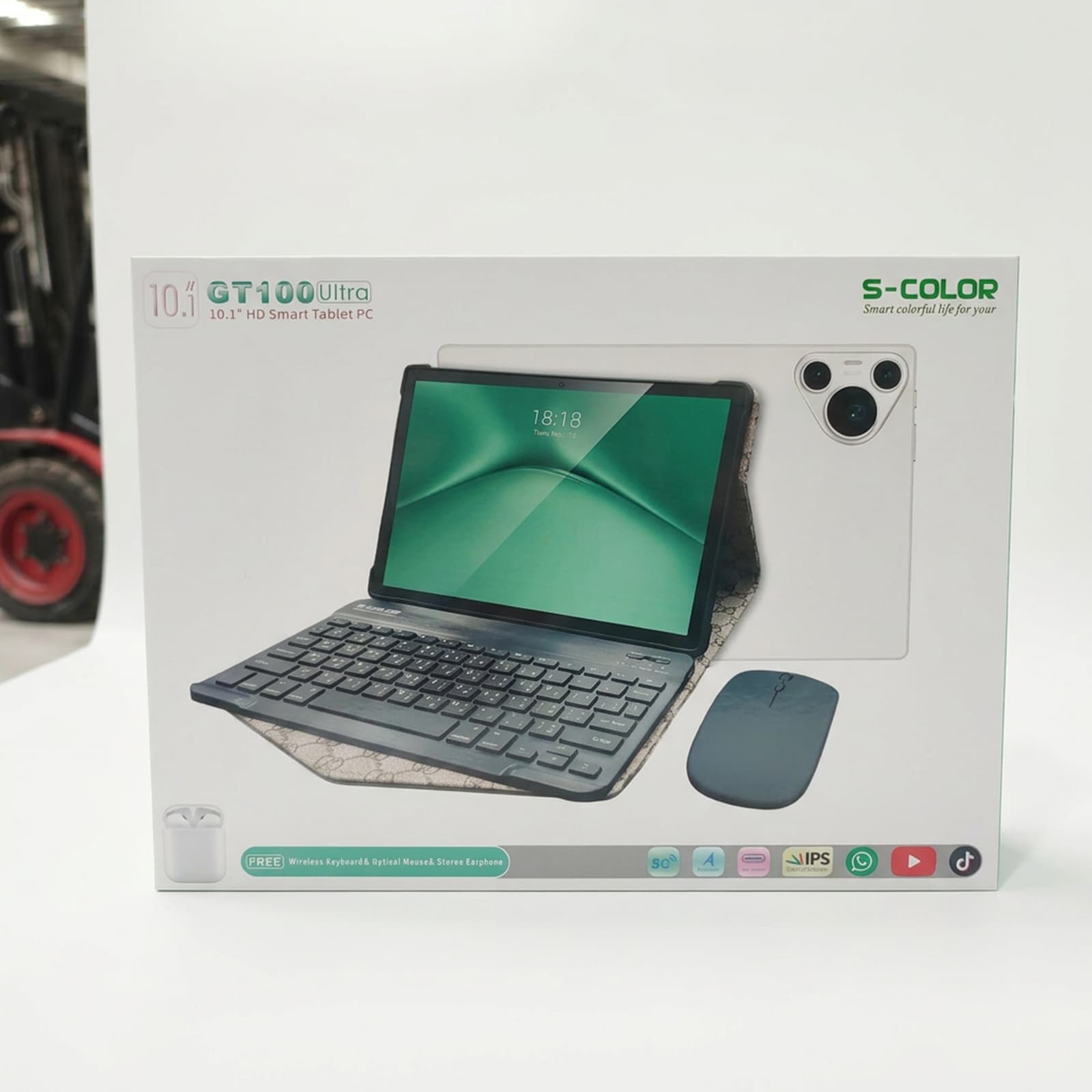 تابلت GT100 (ضمان عام ) بكيبورد و ماوس بلوتوث + مجموعة هدايا - تابلتس - صورة 6