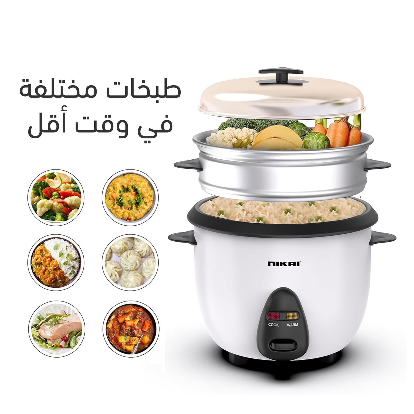 • وعاء طهى كهربائى 400 وات بضمان عامين - أدوات المطبخ - صورة 1