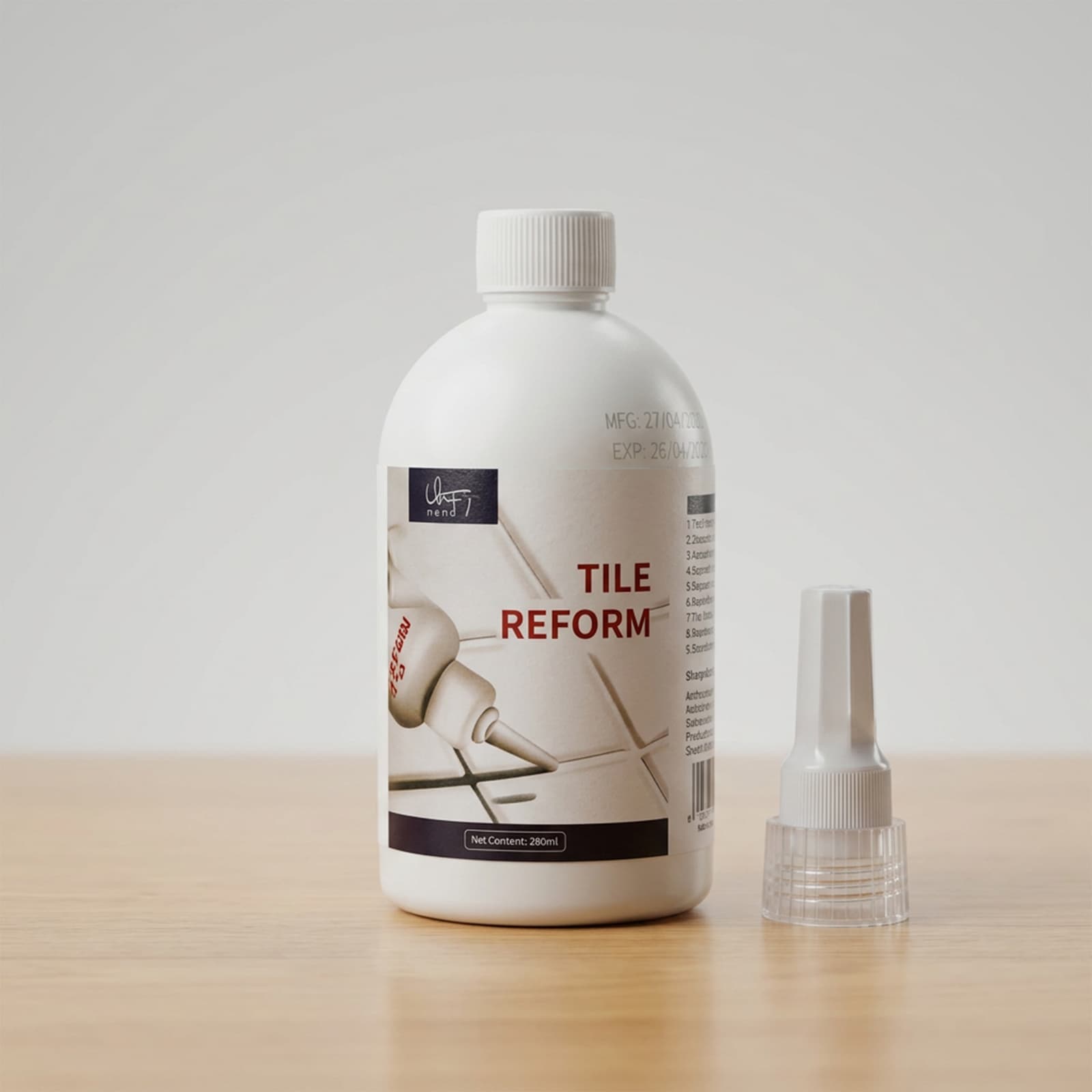 • معجون إصلاح الأرضيات والحوائط Tile reform + عروض علي الكميات - مواد استهلاكية للمنزل - صورة 3