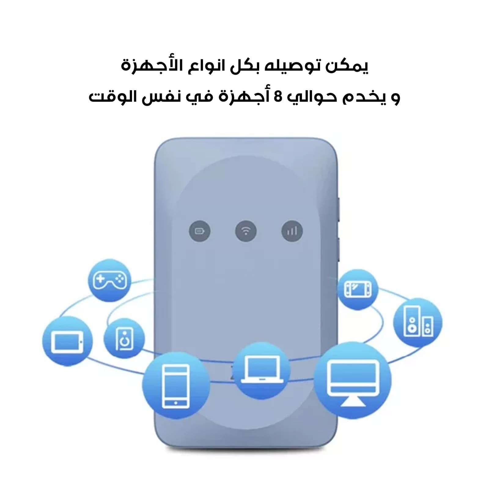 جهاز Wi-Fi (ضمان عام ) لتوسعة نطاق الشبكة - أجهزة الشبكات - صورة 3
