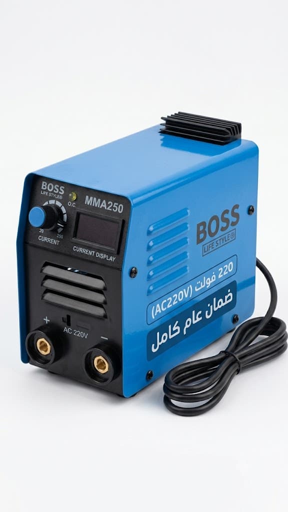 ماكينة لحام BOSS 220 فولت بضمان عام - أدوات كهربائية - صورة 1
