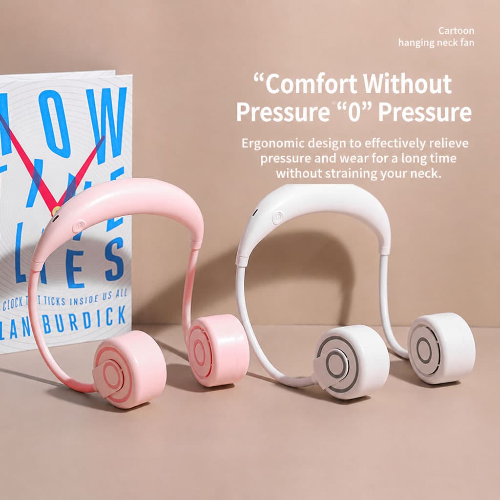 Ventilateur de Cou Portable Rechargeable USB NO.TJ-32A - مروحة العنق المحمولة - Produits de saison - صورة 4