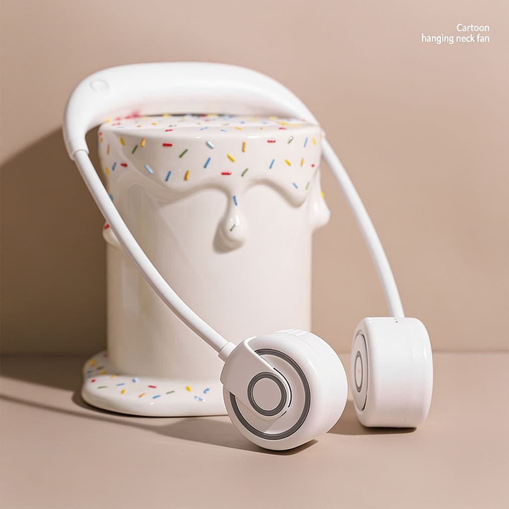 Ventilateur de Cou Portable Rechargeable USB NO.TJ-32A - مروحة العنق المحمولة - Produits de saison - صورة 9