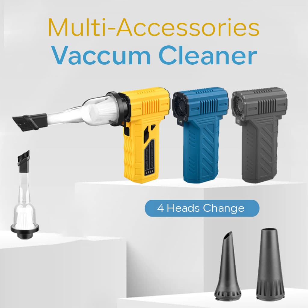 Souffleur Turbo et Aspirateur Portable F036-1 avec Accessoires - منفاخ ومكنسة الهواء التوربينية المحمولة (2 في 1) - Accessoires Auto/Moto - صورة 10